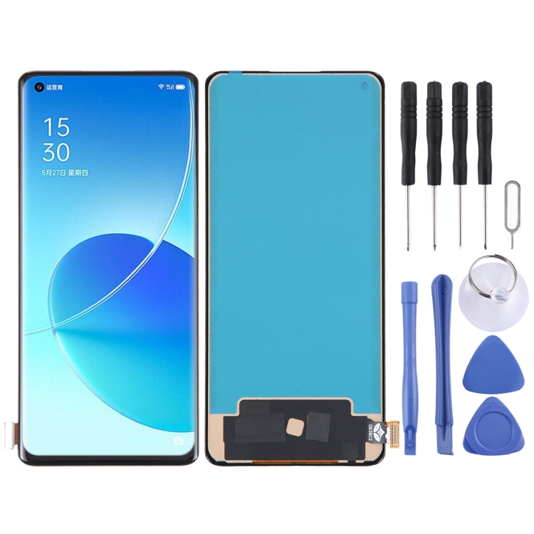 TFT LCD Screen For OPPO Reno6 Pro+ 5G with Digitizer Full Assembly, Not Supporting Fingerprint Identification - free shipping - PMC TechLife - Order now!