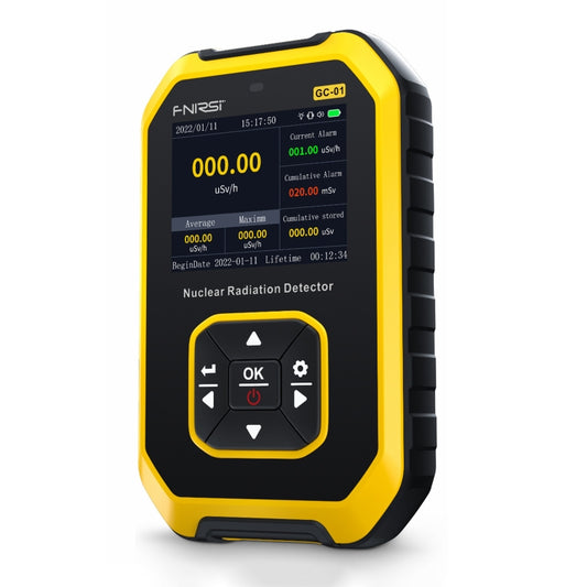 Fnirsi GC01 Home Lndustrial Marble Radioactive X / Y Ray Nuclear Radiation Detector Geiger Counter(Yellow) - free shipping - PMC Jewellery - Order now!