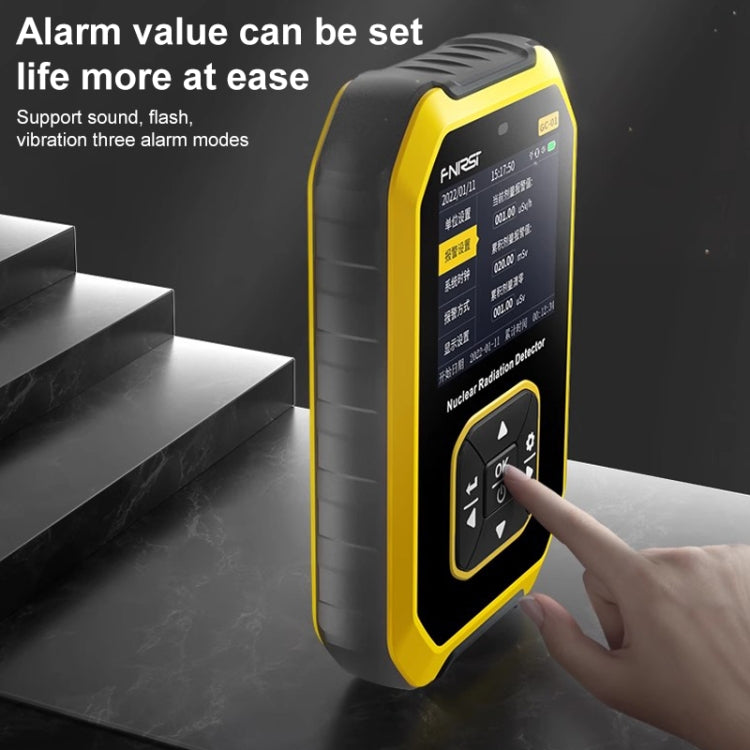 Fnirsi GC01 Home Lndustrial Marble Radioactive X / Y Ray Nuclear Radiation Detector Geiger Counter(Yellow) - free shipping - PMC Jewellery - Order now!