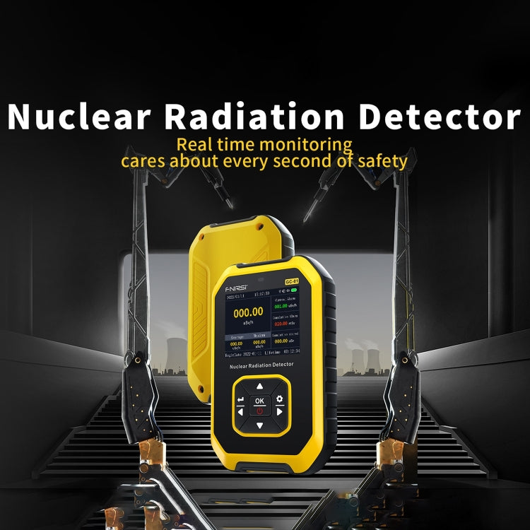 Fnirsi GC01 Home Lndustrial Marble Radioactive X / Y Ray Nuclear Radiation Detector Geiger Counter(Yellow) - free shipping - PMC Jewellery - Order now!