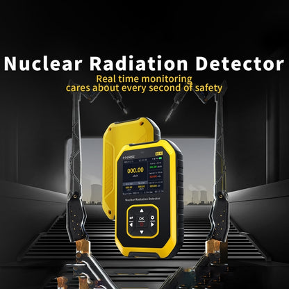Fnirsi GC01 Home Lndustrial Marble Radioactive X / Y Ray Nuclear Radiation Detector Geiger Counter(Yellow) - free shipping - PMC Jewellery - Order now!