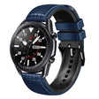 20mm Universal Mesh Two-Tone Silicone Watch Band(Dark Blue Black) - Smart Wear by PMC TechLife | Online Shopping South Africa | PMC TechLife