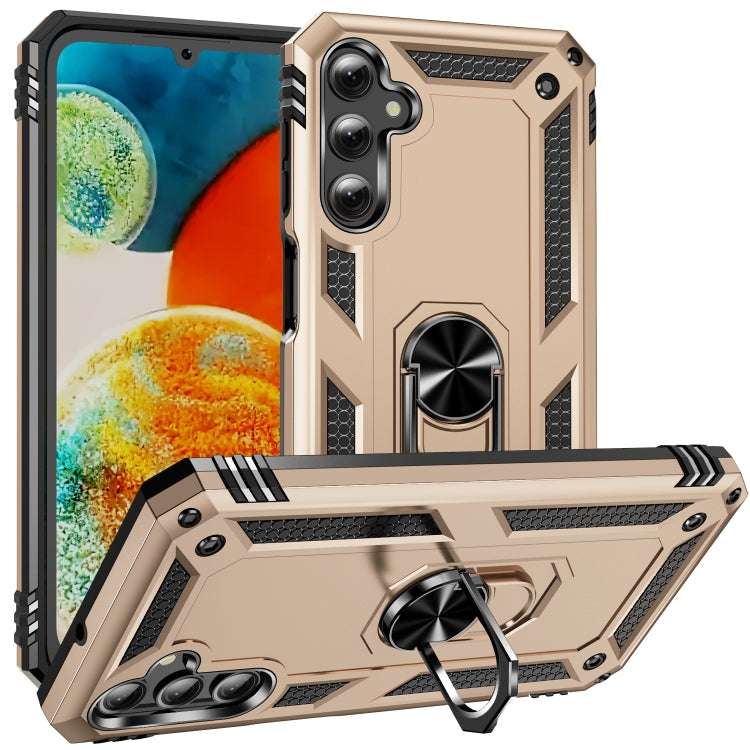 For Samsung Galaxy A24 4G Shockproof TPU + PC Phone Case(Gold) - free shipping - PMC TechLife - Order now!