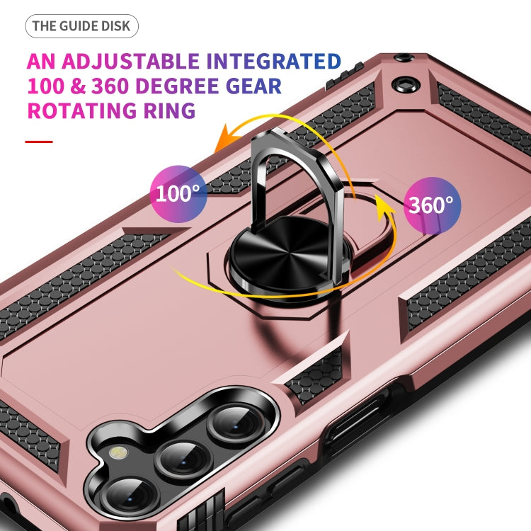 For Samsung Galaxy A24 4G Shockproof TPU + PC Phone Case(Rose Gold) - free shipping - PMC TechLife - Order now!