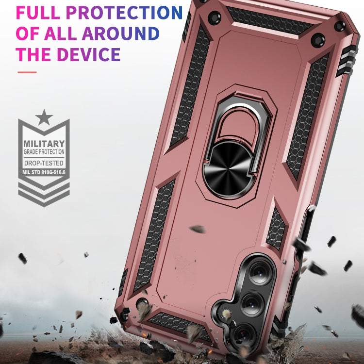 For Samsung Galaxy A24 4G Shockproof TPU + PC Phone Case(Rose Gold) - free shipping - PMC TechLife - Order now!