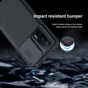 For Xiaomi Redmi K60  / K60 Pro NILLKIN CamShield Pro PC Phone Case(Blue)