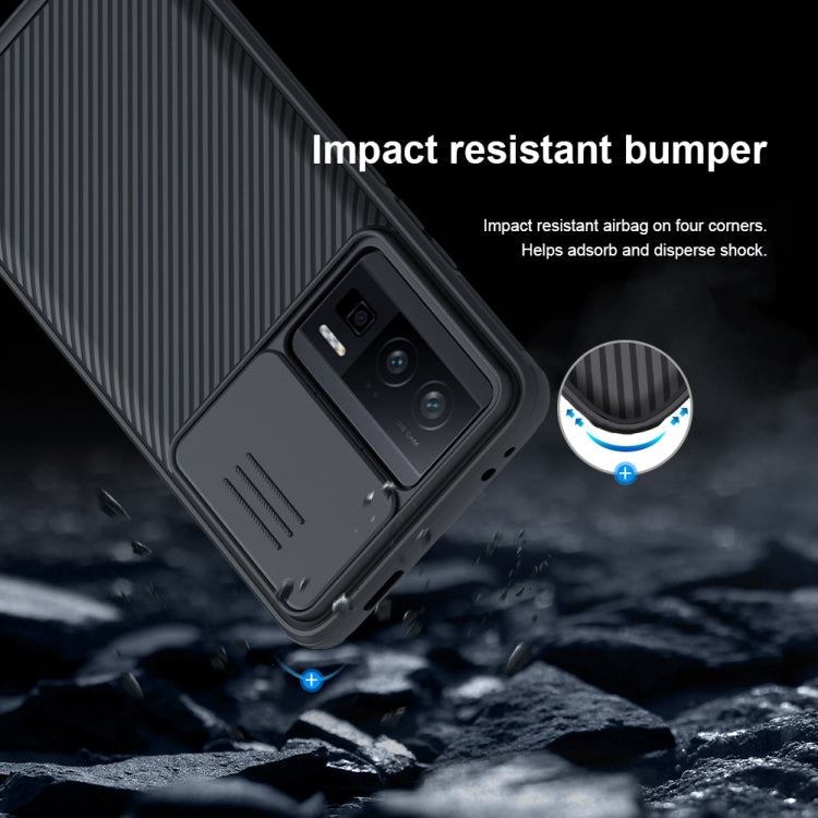 For Xiaomi Redmi K60  / K60 Pro NILLKIN CamShield Pro PC Phone Case(Blue)