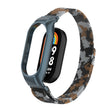 For Xiaomi Mi Band 8 Integrated Metal Case + Milanese Magnetic Watch Band(Brown) - Smart Wear by PMC TechLife | Online Shopping South Africa | PMC TechLife