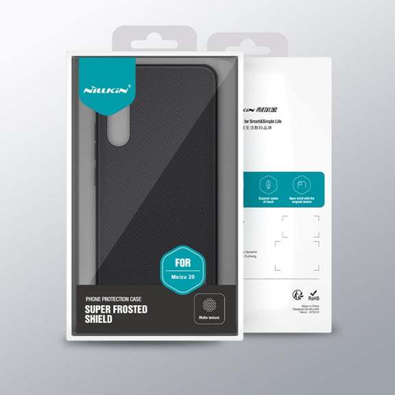 For Meizu 20 NILLKIN Frosted Shield Pro PC + TPU Phone Case(Black)