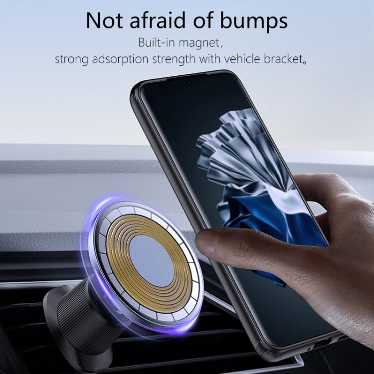 For Huawei P60 Pro wlons Magsafe Carbon Fiber Kevlar TPU Phone Case(Black) - Huawei Cases by wlons | Online Shopping South Africa | PMC TechLife | Buy Now Pay Later Mobicred