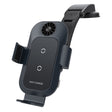 For Samsung Galaxy Z Flip4 / 3 C35 Fan Cooling Dual Coil Car Phone Holder Wireless Charger - Wireless Charger Holders by PMC TechLife | Online Shopping South Africa | PMC TechLife