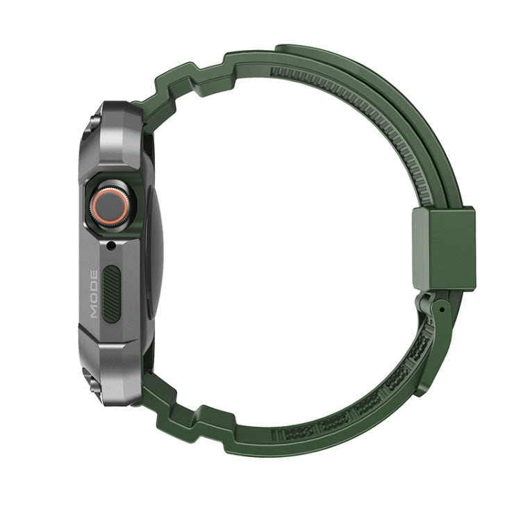 NILLKIN Ruidong Series Alloy + TPU Integrated Watch Band For Apple Watch Series 8&7 45mm(Green)