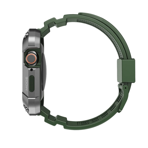 NILLKIN Ruidong Series Alloy + TPU Integrated Watch Band For Apple Watch Series SE 2&6&SE&5&4 44mm(Black)