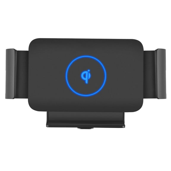 For Samsung Galaxy Z Fold4 / 3 S1 Car Horizontal Navigation Phone Holder Wireless Charger(Black)