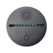 A189 LED Colorful 3D Night Light Bluetooth Speaker Base with Box(Black Round)