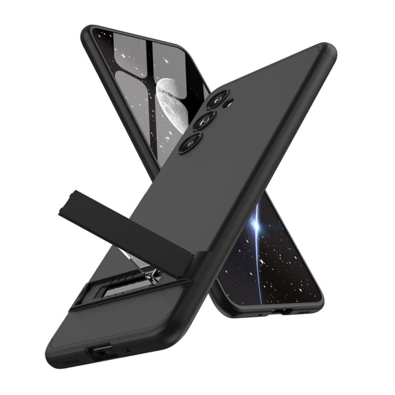 For Samsung Galaxy F54 GKK Three Stage Splicing Full Coverage PC Phone Case(Black)
