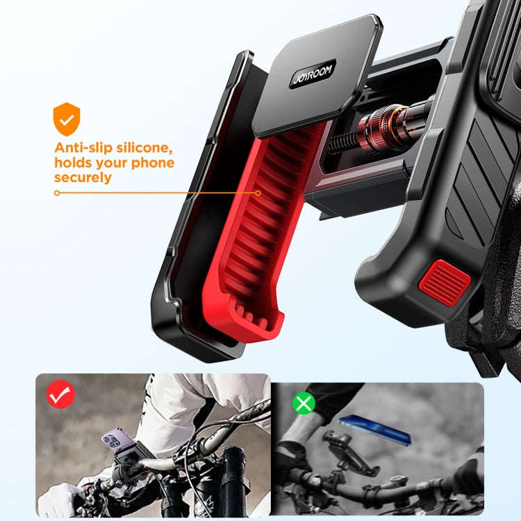 JOYROOM JR-ZS266 Bicycle Handle Phone Mount Compatible with 4.7-6.8 inch(Black) - free shipping - PMC Jewellery - Order now!