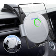 For Samsung Galaxy Z Fold4 / 3 S9 Dual Coil Car Phone Holder Wireless Charger - Wireless Charger Holders by PMC TechLife | Online Shopping South Africa | PMC TechLife