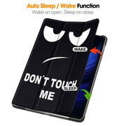For Xiaomi Pad 6 / 6 Pro Custer Painted 3-Fold Stand Leather Smart Tablet Case(Big Eye ME)