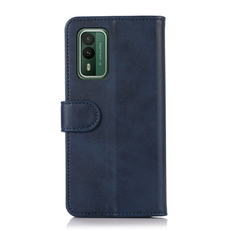 For Nokia XR21 Cow Texture Leather Phone Case(Blue)