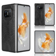 For Huawei Mate X3 Crocodile Texture Phone Case(Black) - Huawei Cases by PMC TechLife | Online Shopping South Africa | PMC TechLife | Buy Now Pay Later Mobicred