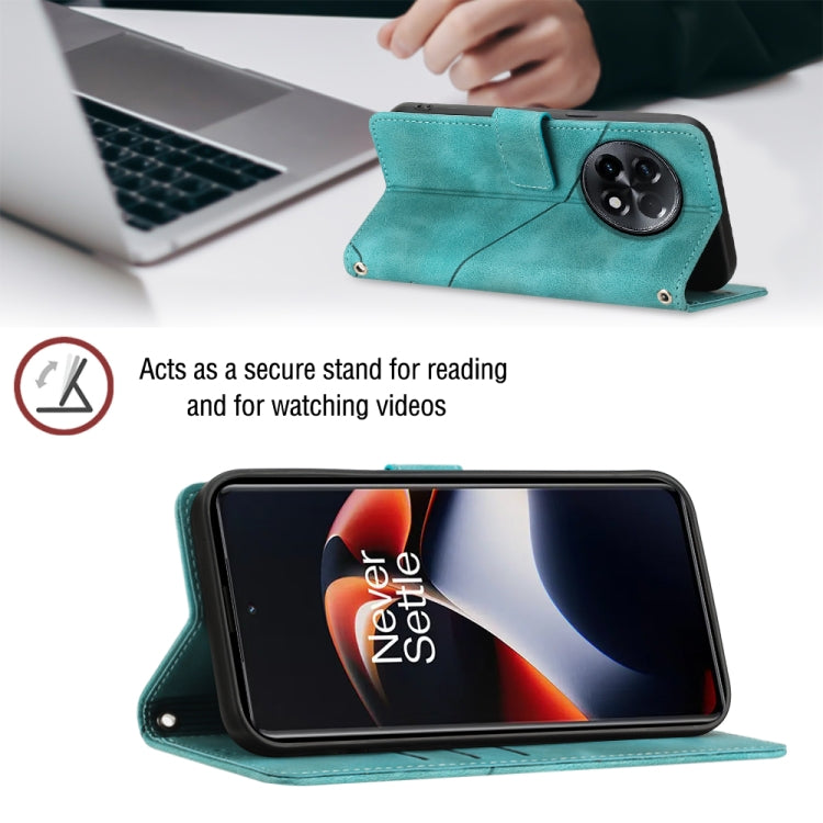 For OnePlus Ace 2 5G / 11R 5G Skin-feel Embossed Leather Phone Case(Green) - free shipping - PMC TechLife - Order now!