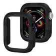 For Apple Watch Series 8 & 7 41mm Armor Frame Watch Case(Black) - Smart Wear by PMC TechLife | Online Shopping South Africa | PMC TechLife