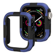 For Apple Watch Series SE 2&6&SE&5&4 44mm Armor Frame Watch Case(Purple) - Smart Wear by PMC TechLife | Online Shopping South Africa | PMC TechLife