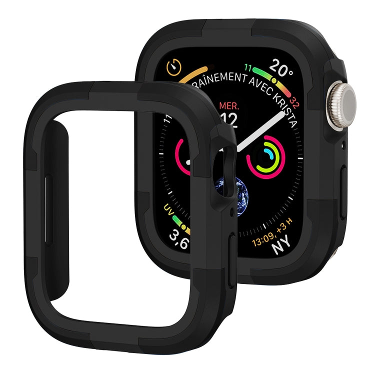 For Apple Watch Series 8 & 7 45mm Armor Frame Watch Case(Black) - Smart Wear by PMC TechLife | Online Shopping South Africa | PMC TechLife