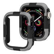 For Apple Watch Series 8 & 7 45mm Armor Frame Watch Case(Grey)