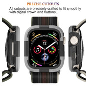 For Apple Watch Ultra 49mm Armor Frame Watch Case(Grey)