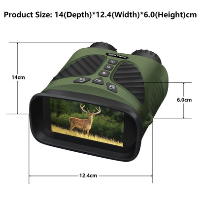 DT39 3 inch IPS Screen Binoculars Digital Binoculars Night Vision(Green) - free shipping - PMC Jewellery - Order now!