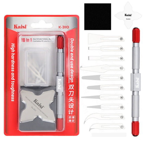 Kaisi K-310 Double Headed Crowbar High Toughness Blade Set