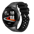 For Huawei Watch GT 2e Solid Color Round Hole Silicone Watch Band(Black) - Smart Wear by PMC TechLife | Online Shopping South Africa | PMC TechLife
