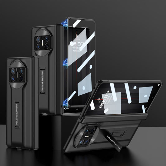 For Huawei Mate X3 GKK Integrated Magnetic Folding Hinge Supercar Phone Case(Black) - free shipping - PMC Jewellery - Order now!