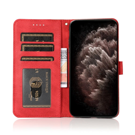 For Sony Xperia 10 V 2023 Dual-color Stitching Leather Phone Case(Brown Red)
