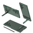 For Samsung Galaxy S23 Ultra 5G GKK Triumph Ultra Thin Full Coverage Phone Case with Stand(Green) - Galaxy S23 Ultra 5G Cases by GKK | Online Shopping South Africa | PMC TechLife