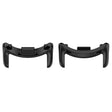 For Xiaomi Mi Band 8 1 Pair Stainless steel Metal Watch Band Connector(Black) -  by PMC TechLife | Online Shopping South Africa | PMC TechLife