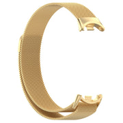 For Xiaomi Mi Band 8 Milanese Metal Watch Band(Gold)