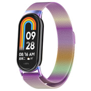 For Xiaomi Mi Band 8 Milanese Metal Watch Band(Colorful)