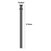 For Xiaomi Mi Band 8 Milanese Metal Watch Band(Gold)