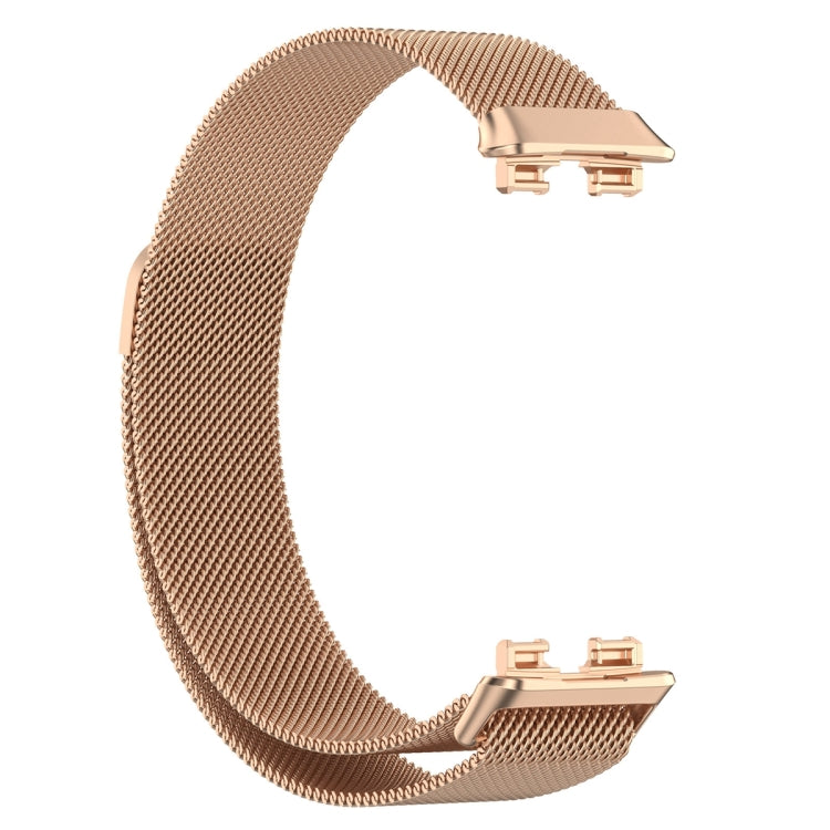 For Huawei Band 10 / 9 / 8 Milanese Metal Watch Band(Rose Gold) - free shipping - PMC Jewellery - Order now!