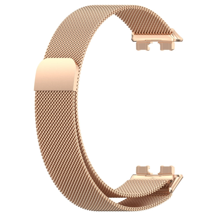 For Huawei Band 10 / 9 / 8 Milanese Metal Watch Band(Rose Gold) - free shipping - PMC Jewellery - Order now!