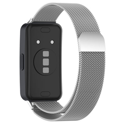 For Huawei Band 10 / 9 / 8 Milanese Metal Watch Band(Silver) - Watch Bands by PMC Jewellery | Online Shopping South Africa | PMC Jewellery | Buy Now Pay Later Mobicred