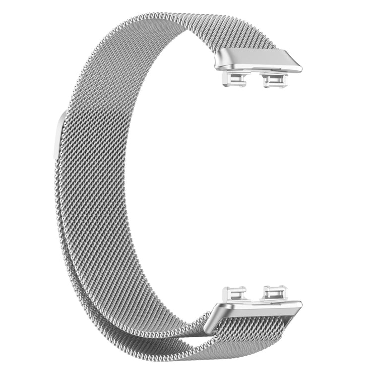 For Huawei Band 10 / 9 / 8 Milanese Metal Watch Band(Silver) - Watch Bands by PMC Jewellery | Online Shopping South Africa | PMC Jewellery | Buy Now Pay Later Mobicred
