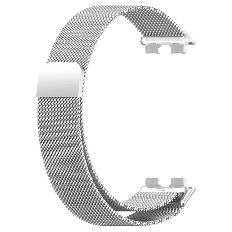 For Huawei Band 10 / 9 / 8 Milanese Metal Watch Band(Silver) - Watch Bands by PMC Jewellery | Online Shopping South Africa | PMC Jewellery | Buy Now Pay Later Mobicred
