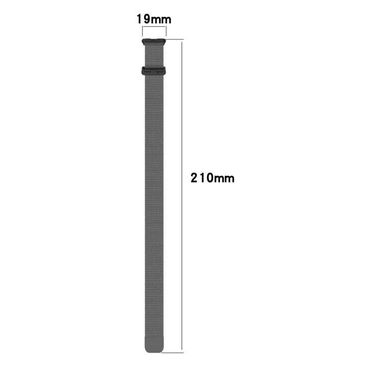For Huawei Band 8 Milanese Metal Watch Band(Colorful)