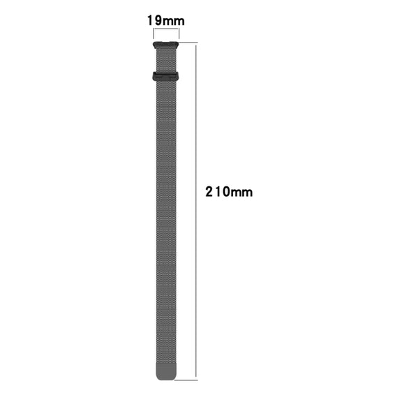 For Huawei Band 10 / 9 / 8 Milanese Metal Watch Band(Rose Pink)