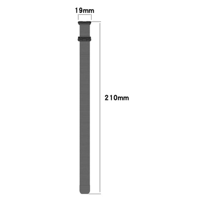 For Huawei Band 10 / 9 / 8 Milanese Metal Watch Band(Black) - Watch Bands by PMC Jewellery | Online Shopping South Africa | PMC Jewellery | Buy Now Pay Later Mobicred
