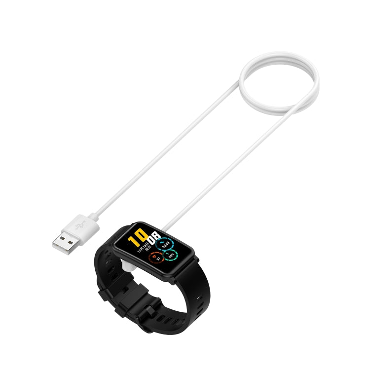 For Huawei Band 8 Smart Watch USB Charging Cable With Chip Protection(White)